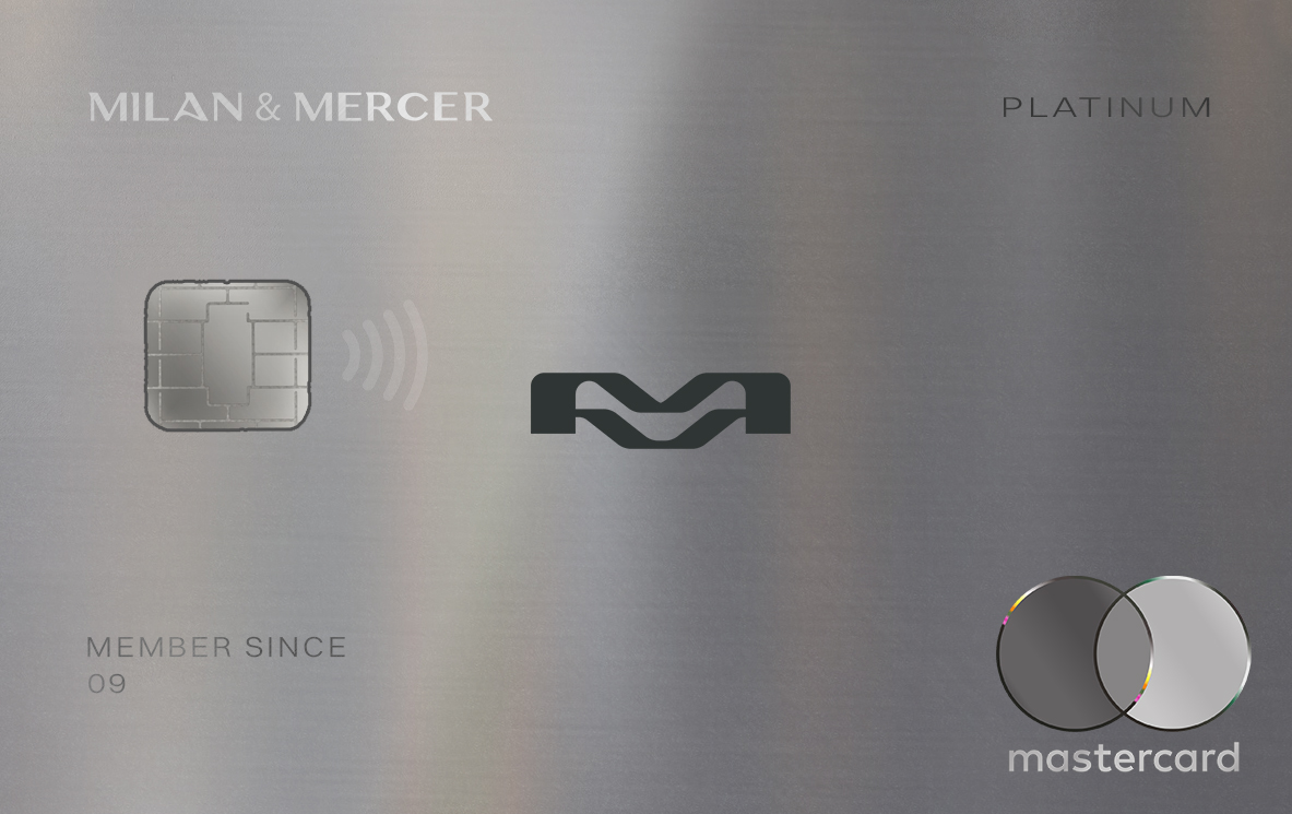 Milan & Mercer Platinum card